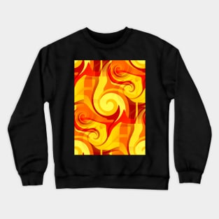 AUTUMN Colors Abstract Crewneck Sweatshirt